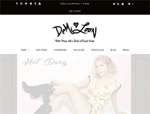 Tablet Screenshot of demiloon.com